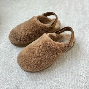 Cozy Brown UGG Lanah Clog Slippers